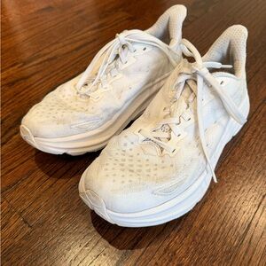 Hoka White Women's Sneakers